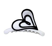 Clip per coda di cavallo da donna, graziosa clip fissa, leggera, strumento decorativo per capelli, per feste, sport, appuntamenti, serate fuori e uso quotidiano