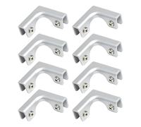 Clip per connettore per piastrelle da 8 Clip per piastrelle angolari in alluminio per un ' installazione facile e in cucine e bagni Morsetto in alluminio