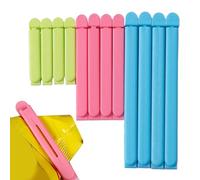 Clip Per Conservazione Degli Alimenti Per Borse | Clip Di Chiusura Multicolori, Confezione Da Dodici Unità Riutilizzabili, Pratica Chiusura Per Snack Da Cucina, Dispensa E Sacchetti Di Patate