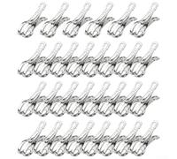 Clip per copertura piscina in acciaio inox resistente, 12,7 cm, morsetti resistenti al vento, coperture per piscine e proteggono dai danni del vento, per piscine all'aperto fuori terra (30 pezzi)