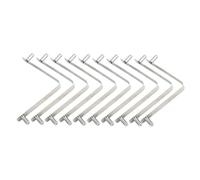 Clip per da piscina, clip a farfalla per spazzola per piscina, morsetto di manutenzione per telescopico, rastrello, raschiatore, rete, parete, giardino, patio cortile