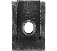 Clip per dadi a pizzico in sacchetto per veicoli Ford, scudo e carter di parafango, 0,7 a 4 mm, spessore lamiera, confezione da 6