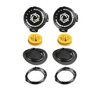 Clip per delle scarpe, senza, facili da sostituire, elastiche, comode, per uomini, donne, adulti, bambini, per camminare, escursionismo, scarpe da ginnastica, Nero, Refer to