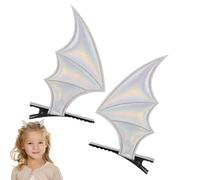 Clip per di pipistrello | Forcine horror da 2 pezzi,gotici, molletta per capelli per donne ragazze, costume da festa cosplay di Halloween