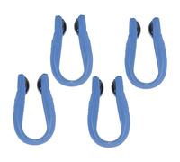 Clip per Digitopressione, 4 Pezzi Clip Portatile per Punto di Pressione della Mano Rilassamento per Lenire (Blu)