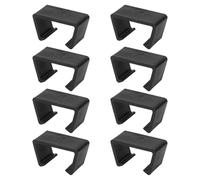 Clip per divano componibile da esterno, set di connettori in plastica per mobili resistenti alle intemperie, elementi di fissaggio per mobili da giardino, patio, soggiorno (8 pezzi, 72 mm)