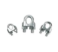 Clip per funi metalliche Morsetto per cavi, Morsetti for cavi metallici tipo U Morsetti for cavi in acciaio inossidabile 304 di varie dimensioni(1pcs M16)