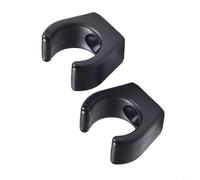 Clip per gancio per barca in nylon rinforzato per montaggio sul ponte, adatta a tubi marini da 24 mm e sistemi di scale per yacht (2 pezzi)