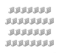 Clip per guida dell'acqua in acciaio inox, confezione da 30 pezzi, per prestazioni di drenaggio migliorate nelle applicazioni dei pannelli solari (35 mm)