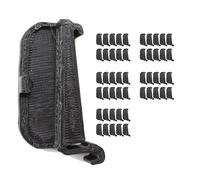 Clip per guida DIN per connettore in linea Wago 221-2411, 50 pezzi