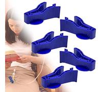 Clip per il controllo del flusso peritoneale per pazienti diabetici in dialisi peritoneale (DP), monouso, 6,3 cm (2,5") x 1,3 cm (0,5"), 5 pezzi