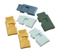 Clip per imballaggi alimentari, clip per alimenti, clip di chiusura per sacchetti di snack, clip per chip, 6 pezzi di strumenti di sigillatura per sacchetti alimentari, clip di sigillatura per snack e