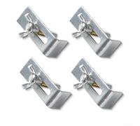 Clip per lavello sottotop con staffe in metallo sicure progettate per fornire un montaggio stabile e prevenire lo spostamento del lavandino in molteplici scenari di utilizzo