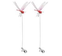 Clip Per Libellule - Clip Repellenti Per Insetti In Colori Sfumati, Ornamenti Per Libellule Per Il Controllo Dei, Decorazioni Per Farfalle Da Esterno, Mosche Finte | Per Cortile, Prato, Cortile,