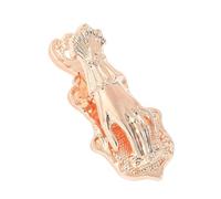 Clip per libri da donna, in metallo, stile retrò, per una gestione efficiente della carta e sacchetti di caffè, diari, libri, graffette decorative a forma di mano da donna