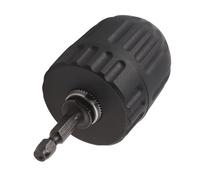 Clip per Mandrino per Trapano, Mandrino Autoserrante con Adattatore 1/4 per Asse 9,3 Mm Veloce, Stabile e Durevole, Dimensioni Ridotte Facile Trasportare e Riporre