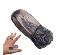 Clip per mani per alleviare il mal di testa, dispositivo naturale per alleviare il mal di testa, clip portatile per mani, a forma di di gatto, strumento di massaggio per alleviare il mal di