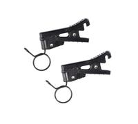 Clip per microfono Canfon 2 pezzi microfono risvolto/lavalier ABS fermacravatta for SONY uwp V1/D11/D21 ECM-V1BMP Lavalier Sennheiser Saramonic