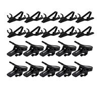 Clip per microfono da bavero, clip per cravatta in metallo senza fili e clip in plastica per registrazione video