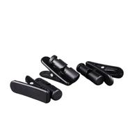 Clip per microfono For cavo del microfono, clip for degli auricolari con rotazione di 360 gradi, gancio a fisso for sport da corsa, for sulla scollatura(Large 4 packs)