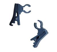 Clip per microfono Lavalier in plastica ABS (6,5 mm), 2 pezzi, tipo fibbia, fermacravatta per microfono Sony UWP, Saramonic, Sennheiser, Boya Lavalier