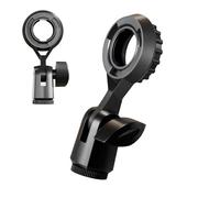 Clip per microfono, universale, portatile, antiurto, in metallo, accessorio da ufficio, per casa, ufficio, scuola, scrivania, studio, viaggi, streaming e registrazione