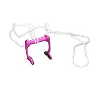 Clip per naso di apnetta che nuota naso tappi anti -perdita per le immersioni per i principianti dell'allenamento per la pratica della piscina statica (Viola)