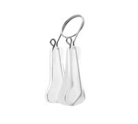 Clip per Naso Modellante in Silicone 2 Pezzi, per Donne | Bianco e Rosa, Correttore di Forma Effetto Lifting, Non Ostacola Mangiare o Respirare