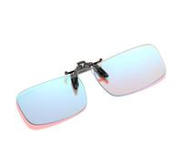 Clip per occhiali color cieco, occhiali correttivi daltonici, clip flip up su occhiali occhiali per occhiali per disturbi della visione del colore, debolezza del colore, per tutti i tipi di daltonici