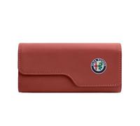 Clip per Occhiali da Auto per Alfa Romeo Mito 2008-2018, Resistente al Calore Porta Occhiali Auto Antiscivolo Resistente Ai Graffi Clip Sole Accessori Macchina,Red
