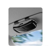 Clip per occhiali da sole con cuscinetto protettivo in spugna spessa per riporre gli occhiali in modo organizzato e sicuro (nero)