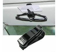 Clip per occhiali da sole dal design compatto, supporto per occhiali, biglietti e carte, clip morbida per riporre in modo sicuro sulla visiera parasole