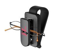 Clip per Occhiali da Sole per Parasole Auto - Multifunzionali Resistenti | Supporto Occhiali da Sole per Parasole | Per Principianti Automotive SUV Camion Garage Interieur Ex