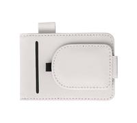 Clip per occhiali da sole su alette parasole auto Con slot carte e | Con Anello Portapenne e Supporto Occhiali da Sole per Tessere, Veicoli, Camion e SUV Beige