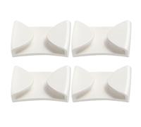 Clip per occhiali per cappello rigido, supporto per cinghia per occhiali da sci all'aperto, 4 clip anti-goccia per attività all'aperto