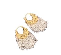 Clip per orecchie in metallo, lusso leggero e moda, orecchini per il pendolarismo da donna e viaggi giornalieri