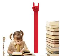 Clip per pagine di libri, creativo 3D a forma di , segnalibro divertente in silicone flessibile per donne che leggono i segnalibri per gli amanti