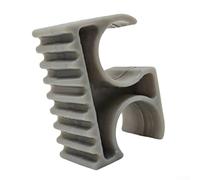 Clip per pali da 22,2 mm e 25 mm, interno ruvido, impedisce lo slittamento (25 mm)
