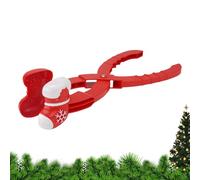 Clip per palla di neve, strumento per la produzione di palle di neve | Clip invernali Pinze per utensili a sfera di neve Forma di calze di Natale,Strumenti per stampi per sabbia di neve da gioco