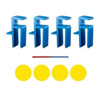 Clip per pannello 'armadio, morsetti precisi e resistenti, 4 pezzi, clip per connettori per mobili, mensole, pannelli, per assemblaggio, riparazione, manutenzione, tecnici, armadietti, guardaroba