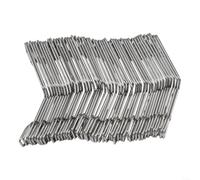 Clip per pannello di recinzione, cunei in acciaio inox, clip in acciaio inox per pannelli di recinzione, selezionate per fermare il rumore e godersi la pace per giardini tranquilli (50 pezzi)