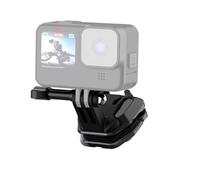 Clip per parabrezza moto per GoPro Hero 12 11 10 9 8 7 6 5 4 DJI OSMO 3 Pocket Insta 360 X4 X3 X2 Action Camera Smart Phone, morsetto in lega di alluminio Go-Pro Mount