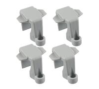Clip per parafanghi per barche - Appendini per parafanghi da barca, 4 clip per parafanghi a pontone robuste - ganci per paraurti a montaggio su binario, clip per boa multifunzionali