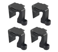 Clip per paraurti per barca, montaggio su rotaia, facile installazione, | 4 pezzi per imbarcazione marina pontone kayak canoa gommoni zattera gonfiabile yacht skiff tender sci sport acquatici
