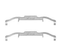 Clip per Pastiglia Freno Anti-Molla Posteriore 2 Pezzi 34211157046 Clip a Molla Antivibrante per Pastiglia Freno Adatta per Serie 3, Serie 5, Serie 7 Z3 Z4 M3 M5