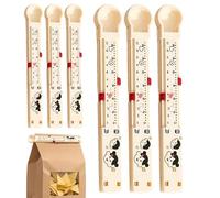 Clip per patatine - 6 clip per alimenti per sacchetti - 6 morsetti resistenti con marcature di misurazione, antiscivolo, riutilizzabili, per conservare la freschezza della dispensa