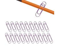 Clip per penna, accessorio di cancelleria, 20 pezzi, fermacapenne tipo clip per quaderno, per scuola, aula, viaggi, pianificazione, diario, quaderni
