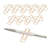 Clip Per Penna Per Notebook - Clip Per Matita, Portapenne In Metallo Riutilizzabile Da 10 Pezzi, Clips Per Matita Per Diario, Organizer Per Penne | Per Viaggiatori, Studenti, Casa, Ufficio, Scuola,