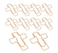 Clip Per Penna Per Taccuino - 10 Pezzi In Metallo Riutilizzabile | Clip Per Matite E Organizzatore Per Penne Per Diario | per Ufficio Scuola Aula Scrivania Blocco Appunti Libro Taccuino da Disegno