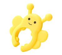 Clip per pentola con ripiano per cucchiaio, utensili da cucina antiscivolo, design | Porta utensili da cucina in silicone resistente al calore con manico maneggevole, ideale per cucina, casa